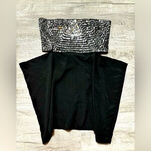 Sequin dressy tube top-size large